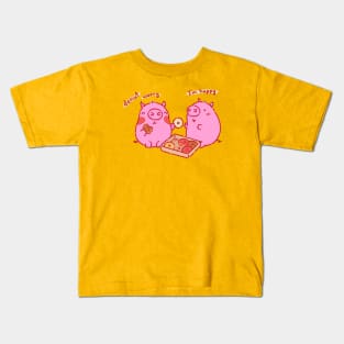 Donut worry be happy Kids T-Shirt